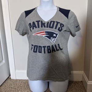 Gray Patriots Tee Shirt - Size XL